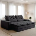 Ver imagem 1 de Sofá Reclinável 4 Lugares 230cm Dallas 