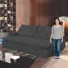 Sofá Retrátil e Reclinável 4 Lugares 230cm Agatha  - 10