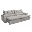 Ver imagem 2 de Sofá Retrátil e Reclinável 3 Lugares 250cm Espuma D28 Agatha 