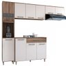 Cozinha Completa Lise Pop 10 Portas 1 Gaveta Naturale/off White - Móveis Paraná - 2