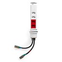 Ver imagem 4 de Mini Totem 4 Tomadas - 2 - 110v + 2- 220v Flex Qtmov Branco