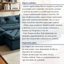 Ver imagem 7 de Sofá Retrátil e Reclinável 4 Lugares 290cm Agatha Veludo Azul Marinho