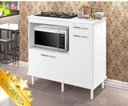 Ver imagem 1 de Balcao P/ Cooktop 5 Bocas E P/ Forno Modelo Hond Gabinete! PASSE BEM