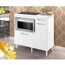 Ver imagem 2 de Balcao P/ Cooktop 5 Bocas E P/ Forno Modelo Hond Gabinete! PASSE BEM