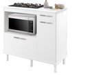 Ver imagem 3 de Balcao P/ Cooktop 5 Bocas E P/ Forno Modelo Hond Gabinete! PASSE BEM