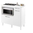 Ver imagem 3 de Balcao P/ Cooktop 5 Bocas E P/ Forno Modelo Hond Gabinete! PASSE BEM