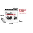 Ver imagem 5 de Balcao P/ Cooktop 5 Bocas E P/ Forno Modelo Hond Gabinete! PASSE BEM