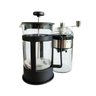 Kit Cafeteira Prensa Francesa de Vidro e Plástico 600ml e Moedor de Café Manual Inox - 1