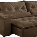 Ver imagem 4 de Sofá Retrátil e Reclinável 3 Lugares 250cm Ouro Preto 