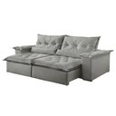 Ver imagem 2 de Sofá Retrátil e Reclinável 3 Lugares 290cm Ouro Preto 