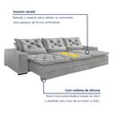 Ver imagem 5 de Sofá Reclinável 5 Lugares 320cm Dallas 