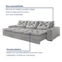 Ver imagem 7 de Sofá Reclinável 5 Lugares 320cm Dallas 