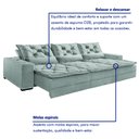 Ver imagem 7 de Sofá Reclinável 5 Lugares 320cm Dallas