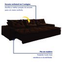 Ver imagem 2 de Sofá Reclinável 5 Lugares 320cm Dallas