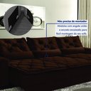 Ver mais imagens de Sofá Reclinável 5 Lugares 320cm Dallas