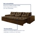 Ver imagem 5 de Sofá Reclinável 5 Lugares 320cm Dallas 