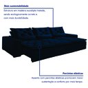 Ver imagem 4 de Sofá Reclinável 5 Lugares 320cm Dallas