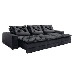 Sofá Reclinável 5 Lugares 320cm Dallas - 2 Sofá Reclinável 5 Lugares 320cm Dallas - 2