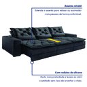 Ver imagem 3 de Sofá Reclinável 5 Lugares 320cm Dallas