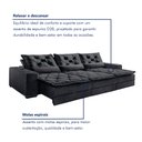 Ver mais imagens de Sofá Reclinável 5 Lugares 320cm Dallas 