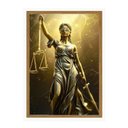 Ver imagem 1 de Quadro Senhora da Justiça Direito Advogado Escritório