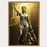 Quadro Senhora da Justiça Direito Advogado Escritório - 2