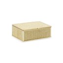 Ver imagem 1 de Caixa Decorativa em Metal Dourado Revestida 15cm Kv0331 Btc
