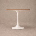 Ver imagem 6 de Mesa de Jantar Redonda Saarinen Basic 90cm Branca Design Moderno