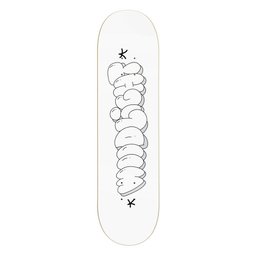 Shape Wood Light Marfim Skate Lixos Grafite - 1