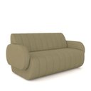 Ver imagem 1 de Sofá Decorativo Living Sala de Estar Bornéu 148cm Pés de Madeira Veludo Castor G33 - Gran Belo