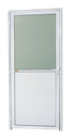 Ver imagem 1 de Porta Alumínio Meia Lambril Meia Vidrao D.Branco 90 V.Boreal Brimak
