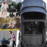 Carrinho de Bebe Kiddo Vox Ii Azul Travel System Bebe Conforto - 4
