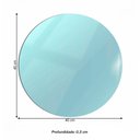 Ver imagem 3 de Espelho Decorativo Redondo com Led 40cm Branco Em40lrplb2 - In House Decor
