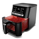 Ver imagem 7 de Air Fryer Philco 9,5l Visor Glass Redstone 1800w Paf95a 110v