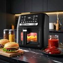 Ver imagem 3 de Air Fryer Philco 9,5l Visor Glass Redstone 1800w Paf95a 110v