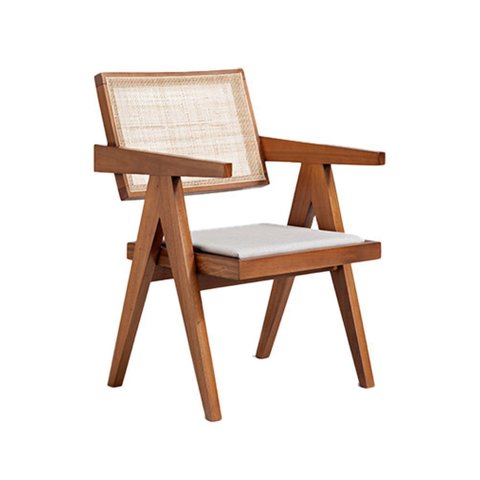 Cadeira Pierre: Elegância e Conforto em Madeira para Sala de Jantar Tolle Móveis Rr102