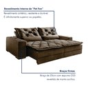 Ver mais imagens de Sofá Reclinável 3 Lugares 210Cm Dallas