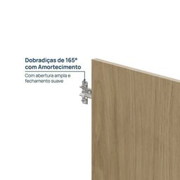 Módulo de Canto Reto 180 Frame CabeCasa MadeiraMadeira - 8
