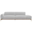 Ver imagem 6 de Sofá Living Unne 3 Lugares 210cm Terminal Esquerdo Bouclé Cinza Claro - Nexta Casa
