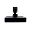 Ver mais imagens de Chuveiro Ducha Limpeza Automática Quadrado Preto Fosco Articulável Solar ou Gás Metal Luxo