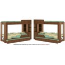 Ver imagem 5 de Treliche Solteiro Cabeceira Bau 1 Porta 225x87 Cm15 Diamond Dtall Diamond