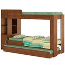 Ver imagem 2 de Treliche Solteiro Cabeceira Bau 1 Porta 225x87 Cm15 Diamond Dtall Diamond