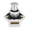 10 Puxador Trava Push Lock Click Motorhome Trailer Gaveta Armarios 20mm Dangos Puxador Click - 2