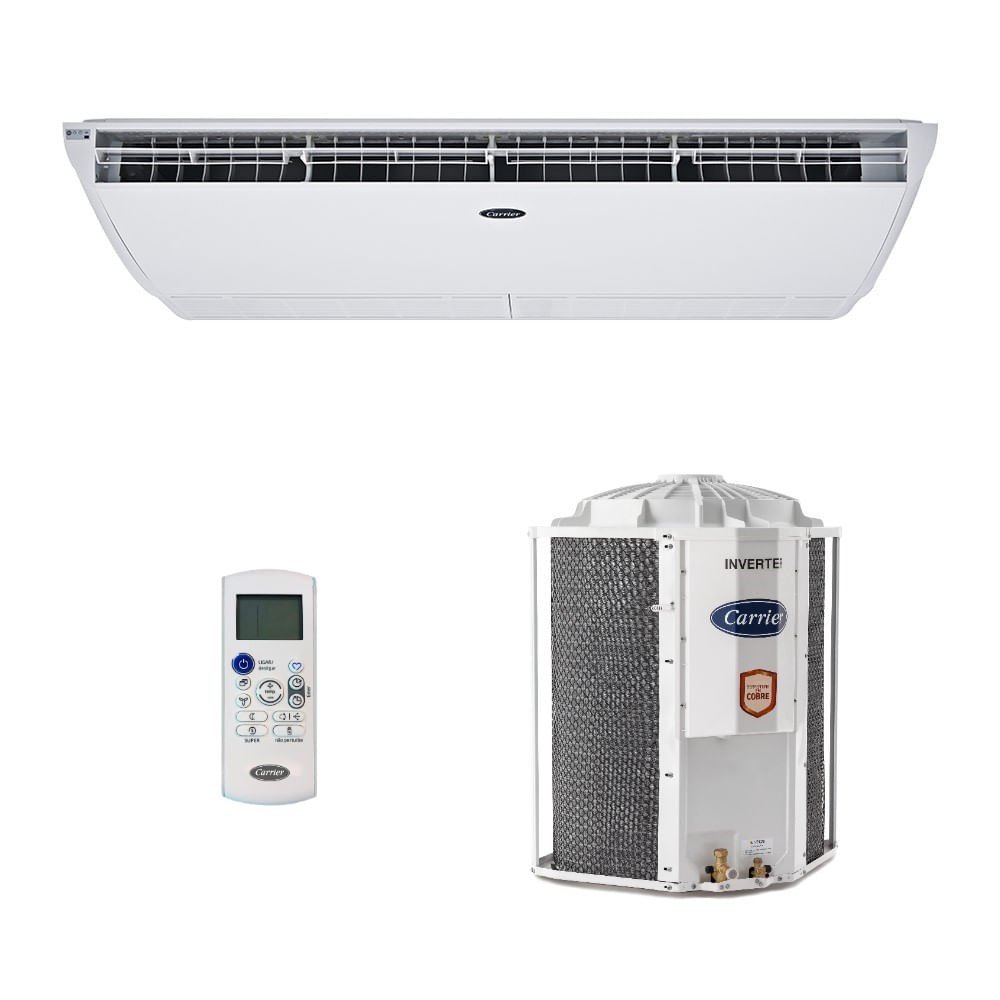 Ar-condicionado Split Teto Inverter Carrier Xpower Connect 48.000 Btus R-32 Só Frio 220v Monofásico