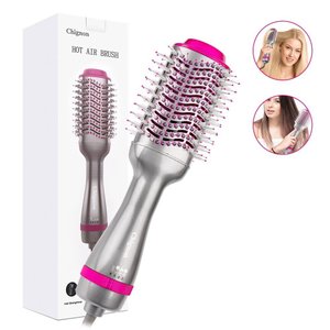 Pente de Ar Quente Secador de Cabelo Escova Secadora Elashopp