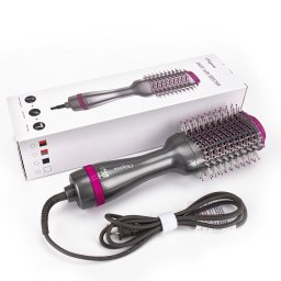 Pente de Ar Quente Secador de Cabelo Escova Secadora Elashopp - 2