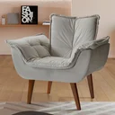 Ver imagem 1 de Poltrona Decorativa Estofada Eros Montana Estofados