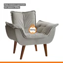 Ver imagem 4 de Poltrona Decorativa Estofada Eros Montana Estofados