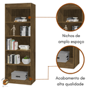 Ver imagem 5 de Organizador Kit 3 Livreiros Caio Multiuso Escritório Casa Jequitibá