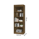 Ver mais imagens de Organizador Kit 3 Livreiros Caio Multiuso Escritório Casa Jequitibá